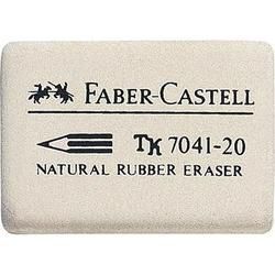 Faber-Castell 7041-20 - Gum - Wit