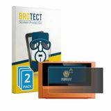 BROTECT - privacy screenprotector voor FiiO SnowSky Echo - Folie Beschermfolie Blauwlichtfilter 2 Stuks