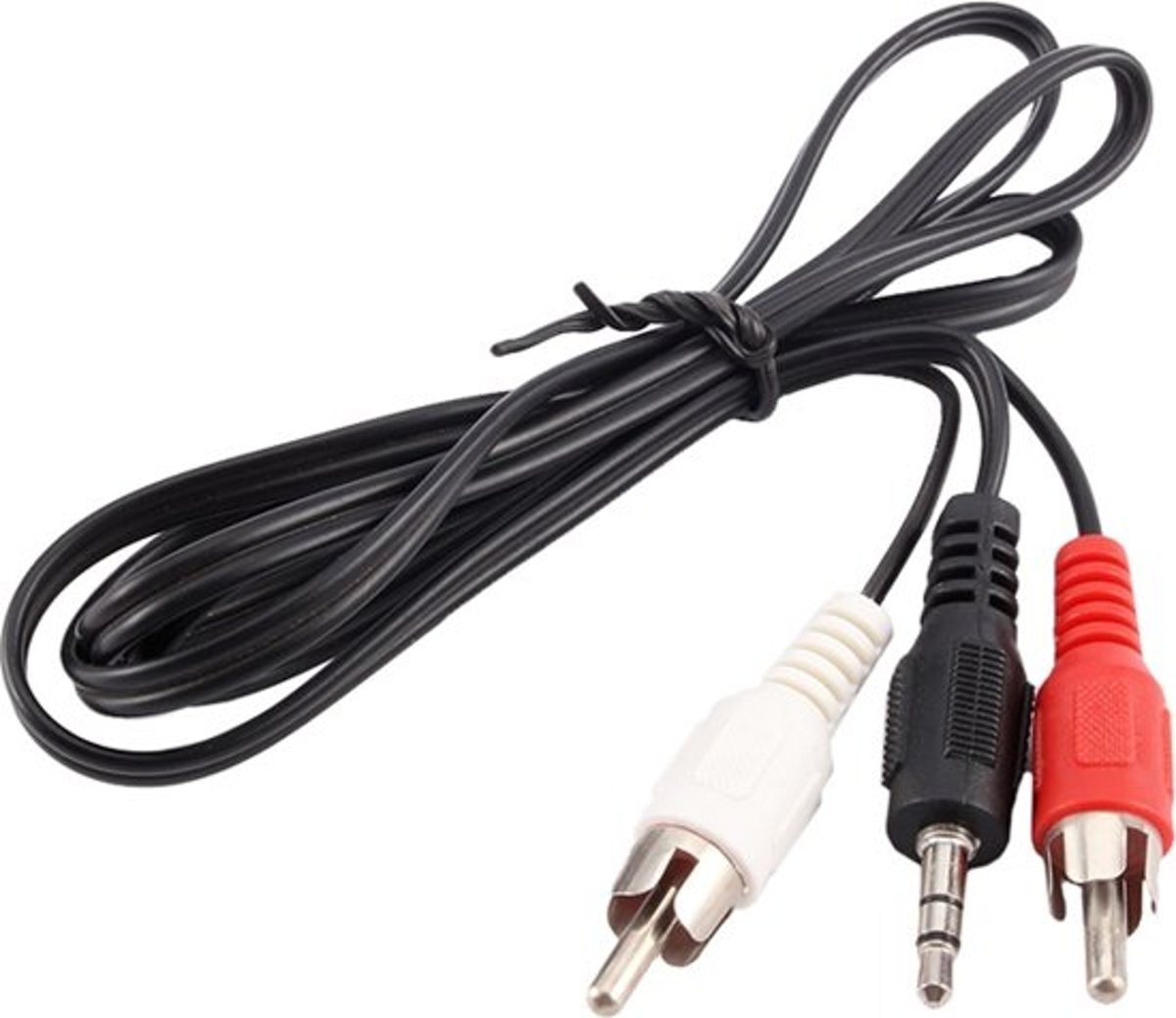 Underdog Tech Mini Jack Naar Tulp Stereo Verloop Kabel Adapter- 3 5 MM Aux To 2x RCA Audiokabel