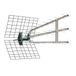 Metronic 415052 externe antenne, versterkt, 45 DB, 694 MHz, grijs