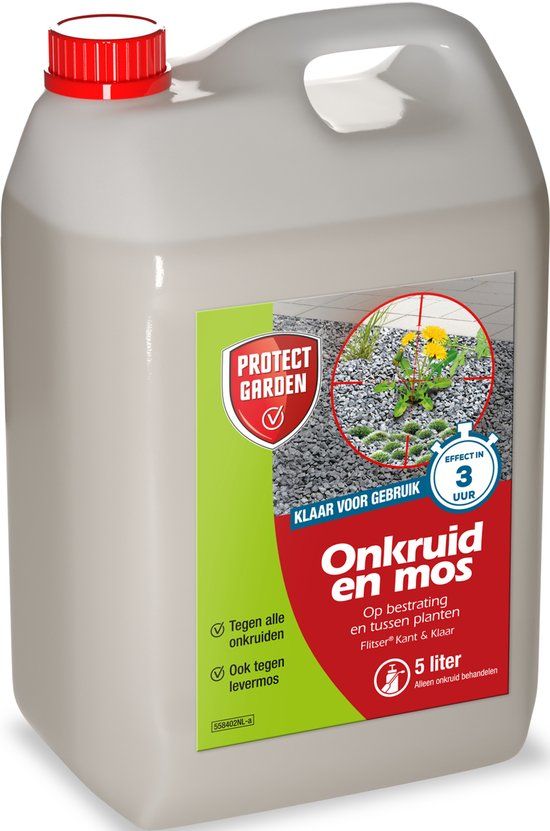 Protect Garden Flitser Kant & Klaar Onkruid Bestrijdingsmiddel - 5L - Onkruidverdelger