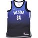 nike-nba NBA Debardeur de basket-ball pour hommes Dri-fit Swingman Jersey No 34 Giannis Antetokounmpo All Star Game 23 Sapphire
