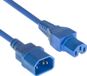 ACT Netsnoer C14 - C15 blauw 1.8 m - AK5309