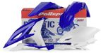 Polisport Yamaha Wr450f 12-15 Oem 12/15-16 90468 Jeu de plastiques Blanc, Bleu