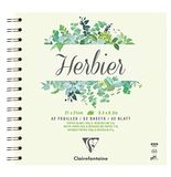 Clairefontaine Ref 975178C Graphic Arts Herbarium Wirebound Pad