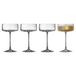 Lyngby Glas Lyngby Verre à champagne Zero 26 cl 4 pièces
