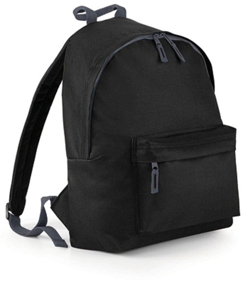 Bagbase Junior rugzak zwart - polyester - 8718758640370