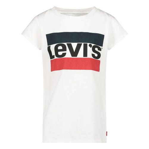 Levi's T-shirt met printopdruk wit