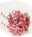 Othmar Decorations Bv 36x Sterretjes kersthangers/kerstballen bubblegum roze van glas - 4 cm - mat/glans - Kerstboomversiering