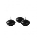 Risthò Drijvende kaarsen, paraffinewas, zwart, 4,5 cm, 20 stuks