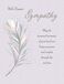 Klassieke Regal Publishing Klassieke Deepest Symapthy Card - 8 x 6"