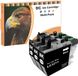 3x Cartouches d'encre noires compatibles avec Brother LC3213