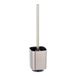 WENKO Auron Toiletborstel Met Houder Zilver