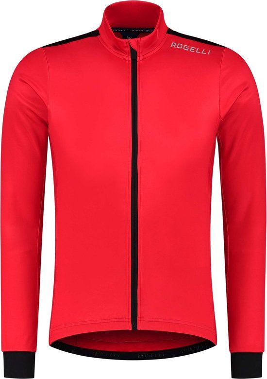 Rogelli Core Fietsshirt Heren Lange Mouwen - Rood - Maat M