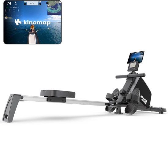 VirtuFit Row 450 Roeitrainer - Magnetische Weerstand - Inklapbaar - 10 Weerstandsniveaus