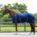 Q-essentials Fleecedeken Q-essentials New Basic Met Kruissingels Blauw - 105/145