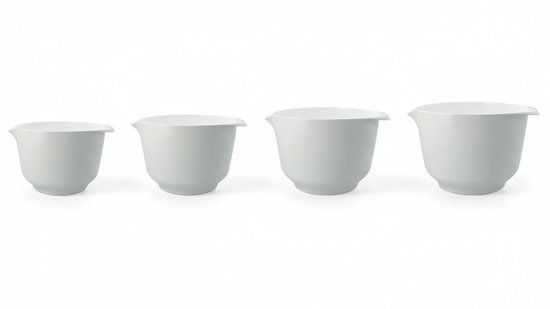 Birkmann Mengkommen / Beslagkommen Colour bowls set 4-Delig- 1.5, 2, 3 en 4 Liter - White
