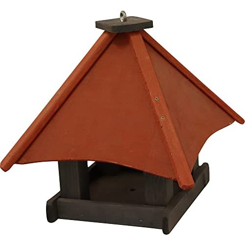 Vogelhuis Henry met standaard 31x31x32cm, grenen FSC 100%