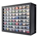 IRIS USA Bead Organizer Opbergbak Ladekast, 64-lade Plastic Organisatiekist