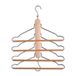 Zeller Present 17122 kleerhangers Beuken, Metaal Natuurlijk