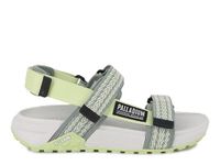 Palladium Femme OFFSANDAL Strap WV Sandal, Steam Gray/Green, 41 EU