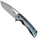 Kansept Kryo K1001A6 Damascus, Lightning Strike Titanium, couteau pliant, design Kim Ning