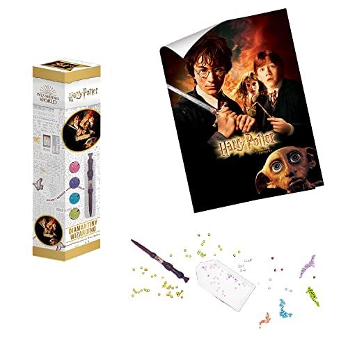 DIAMANTINY Harry Potter Wizarding Medium - Crystal Art - Diamond Painting - 30 x 40 cm - Assorted