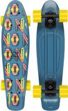 Nijdam FlipGrip Skateboard - Gamester - Blauw/Geel