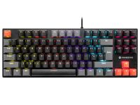 Tracer Blade 87 Gaming USB QWERTY Engels Zwart, Grijs, Rood