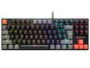 Tracer Blade 87 Gaming USB QWERTY Engels Zwart, Grijs, Rood