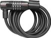 TRELOCK Curly Kabelslot SK 312 Code 180/12 Zwart