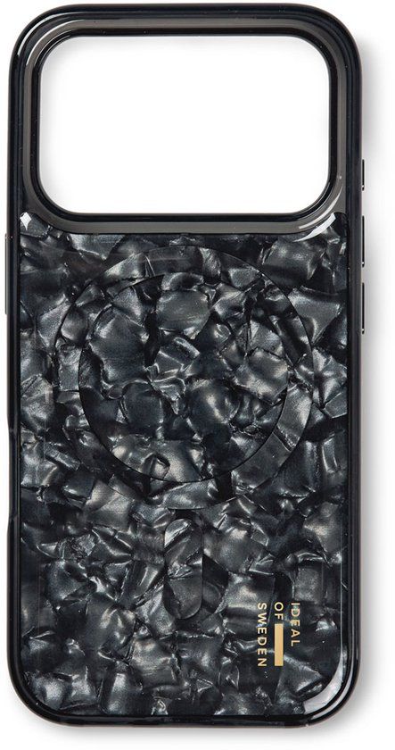 iDeal of Sweden Pearlised MagSafe Case geschikt voor iPhone 17 Pro Max - Black