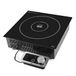Lacor - 69371 - Draagbare inductiekookplaat, professioneel, draagbaar, IPX3-systeem, 10 standen, geschikt voor diameter tussen Ø 12 cm en Ø 28 cm, 3500 W, zwart