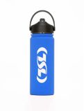 TSL Outdoor Fles 500 ml RVS/Siliconen Blauw