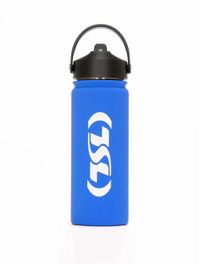 TSL Outdoor Bouteille 500 ml Inox/Silicone Bleu