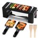 Merkloos Raclette grill - 2 personen - 350 W - Anti-aanbaklaag