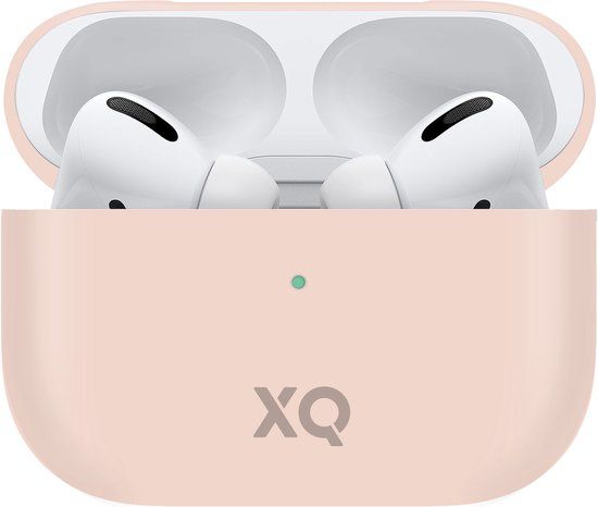 Xqisit Silicone Case siliconen hoesje voor AirPods Pro - roze
