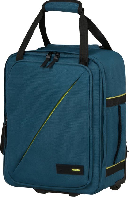 American Tourister Take2Cabin Rugzak met wielen - Harbour Blue