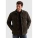 PME Legend corduroy regular fit overshirt - donkergroen