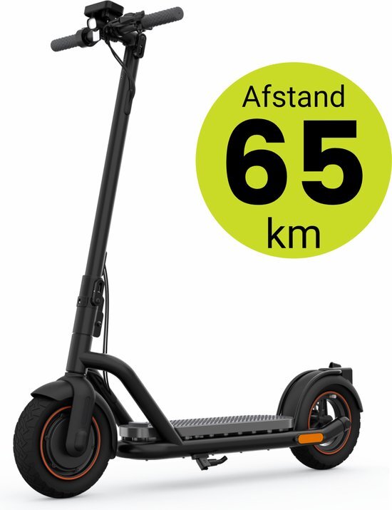 NAVEE N65 Elektrische Step voor Volwassenen - Elektrische Scooter met 10&#39;&#39; Luchtbanden - Motorvermogen E Step van 500W tot 1000W - Bereik tot 65km aan Snelheid van 25km/u