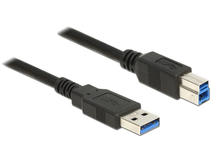 DeLOCK 85070 USB-kabel - 5 m - Zwart
