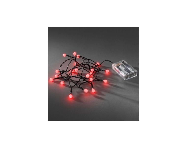 KONSTSMIDE 1491-557 Decoratieve Verlichting - Rood - Batterij/Accu