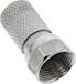 InLine 69912A kabel-connector F Zilver