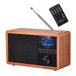 Adler AD 1184 Radio rétro DAB+, RDS et FM avec Bluetooth, télécommande et écran LCD