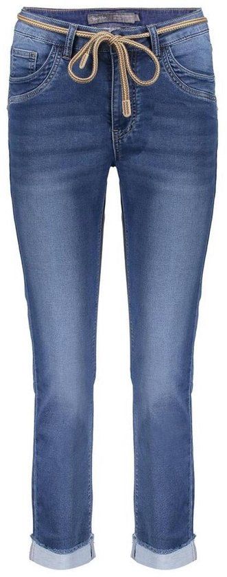 Geisha Jeans Helen Mid Blue Denim Jeans - Women's Size L