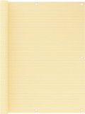 vidaXL Balkonscherm 120x500 cm HDPE beige