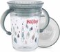 Nûby 360° Wonder Cup met Handvatten - Grijs - 240ml - 6m+