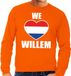 Bellatio Decorations Oranje We Love Willem sweater - Trui voor heren - Koningsdag/ prinsjesdag kleding XL