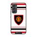 Manchester United Coque de Téléphone Officielle – Design Maillot Blanc Rétro
