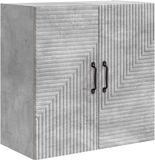 vidaXL Wandkast Betongrijs 59 x 31 x 60 cm Bewerkt hout